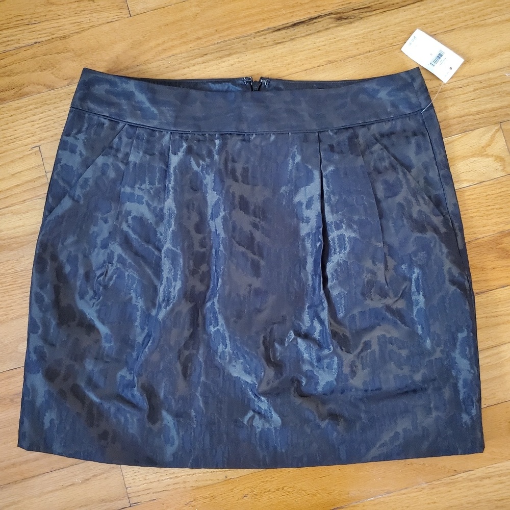 Leopard print skirt